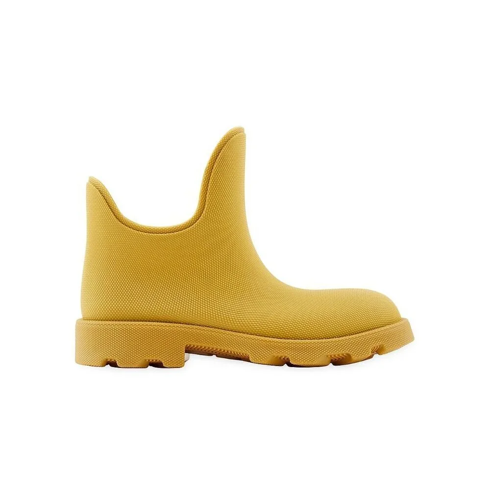 Burberry Ray Rain Boots in Manilla 44 New with Box Mens Marsh Ankle Shoe